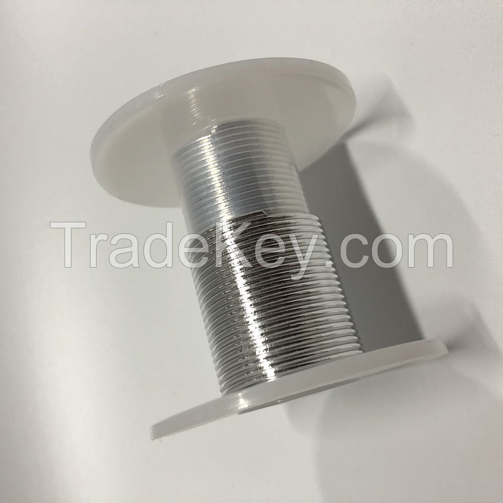 Pure 0.5mm 6.0mm Vacuum Coating Indium Wires Wholesale