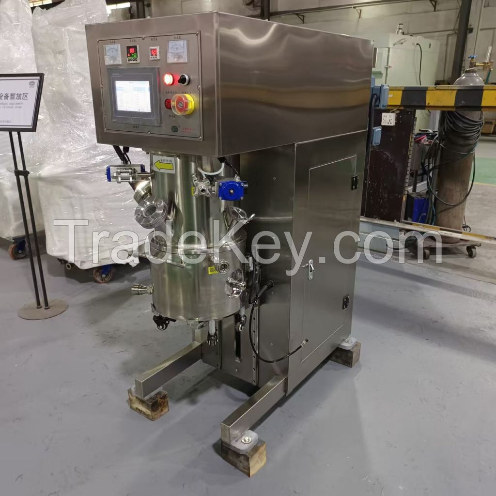 10L Mixer Laboratory Small-Scale Production of High Viscosity Vacuum Mixer for Lithium Battery Mixing