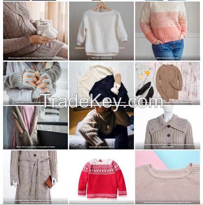 KNIT, Sweater, Woven