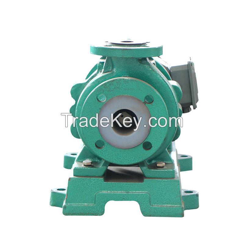 CQB MODEL PFA F46 plastic lining acid caustic alkali liquid chemical magnetic drive pump original manufacturer