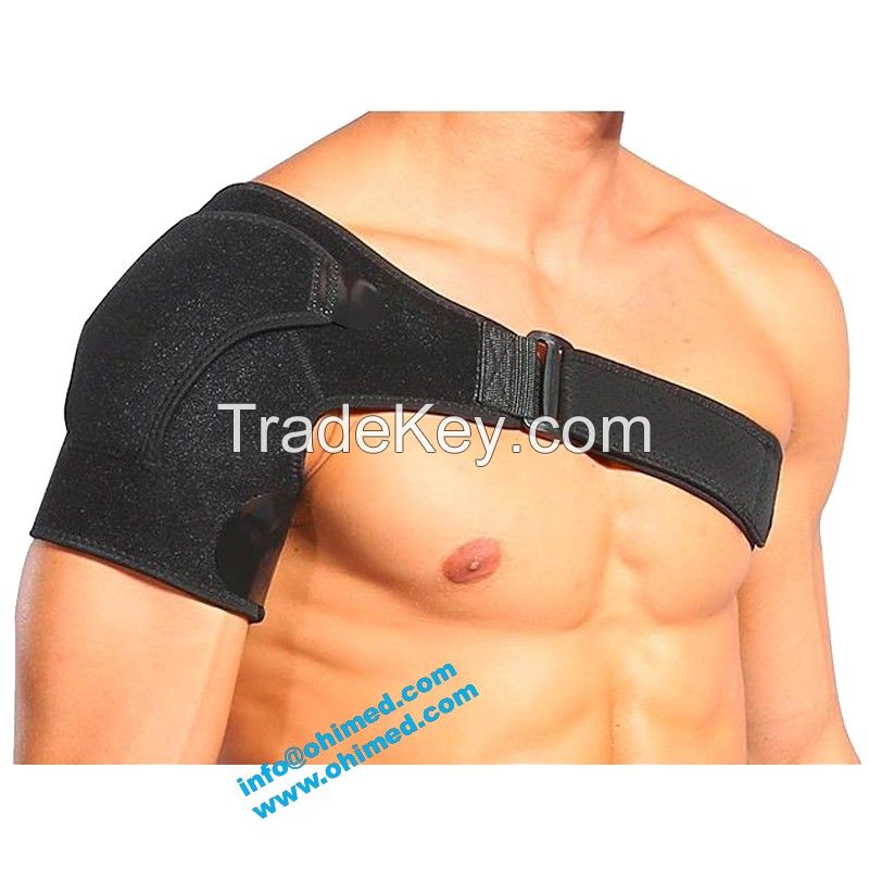 Shoulder Brace & Rotator Cuff Support Brace Shoulder Compression Sleeve with Pressure Pad 