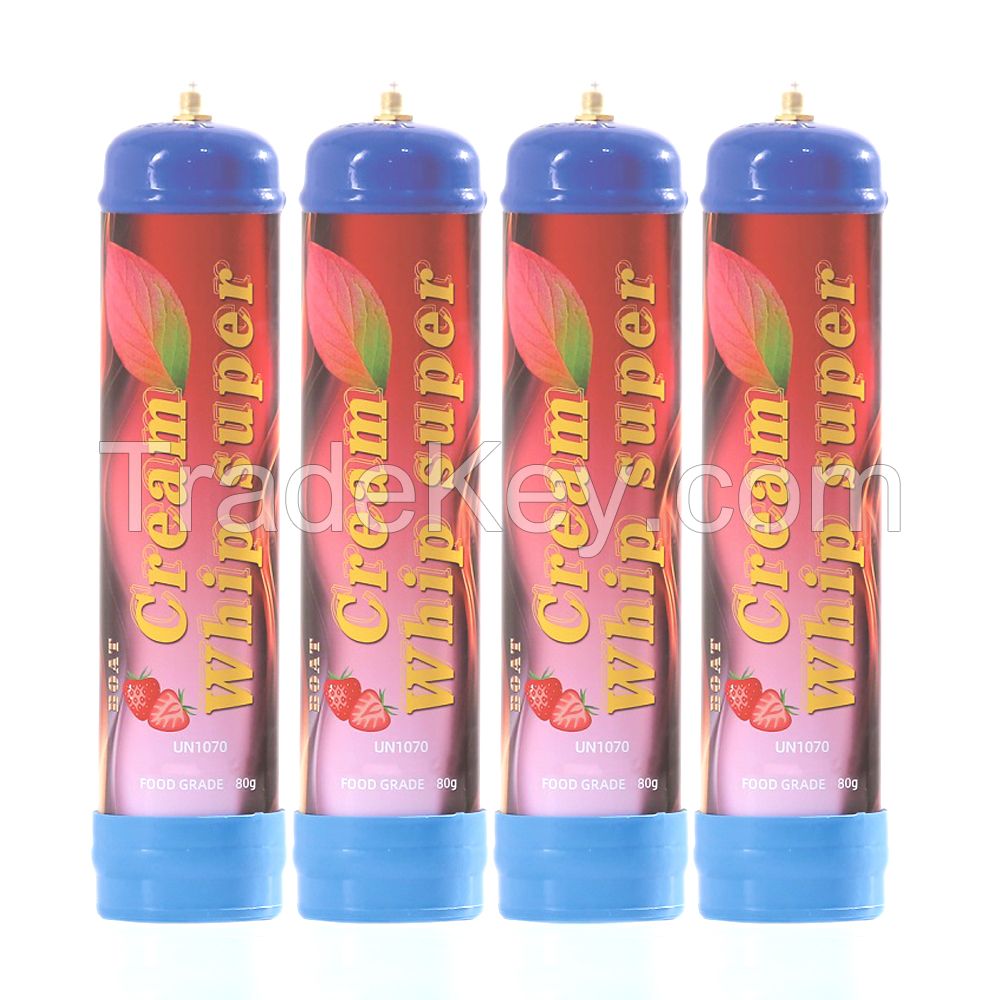 Wholesale 0.95 liter/ 640 gram Whipper Cream Chargers Chef Dessert Tools Gas Cylinder Supplier