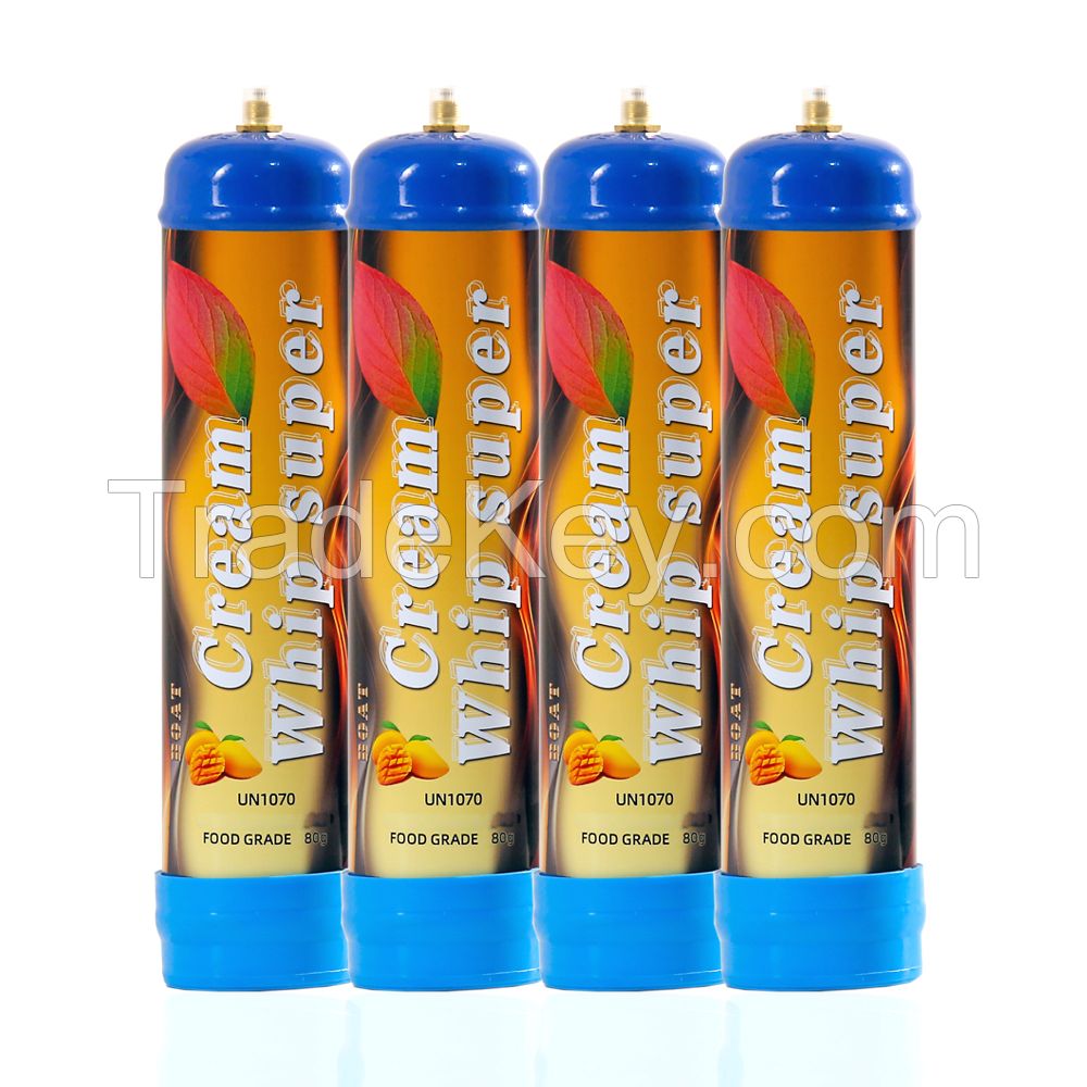 0.95Liter Cream Gas Whipped Supplier from China Customization Cream Chargers