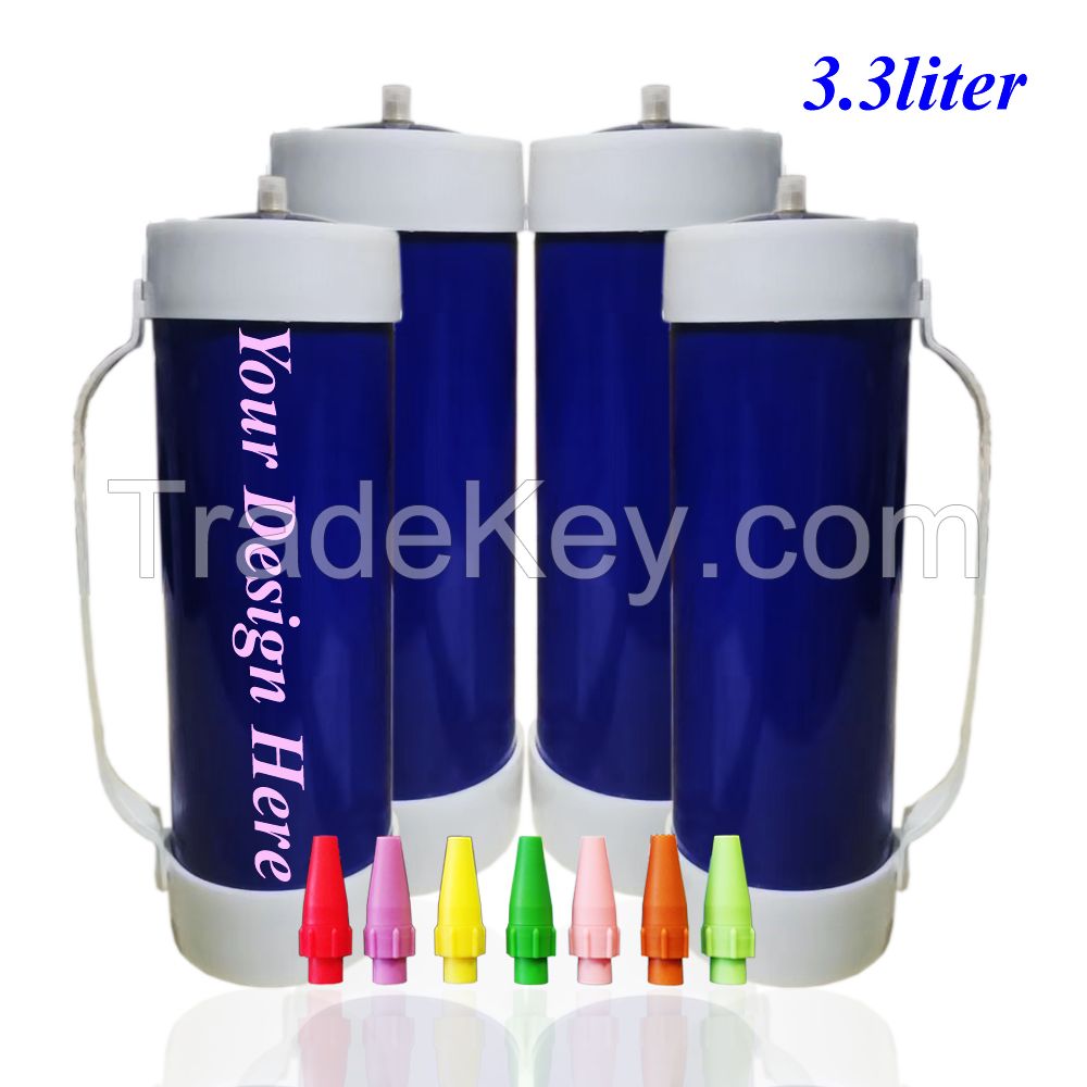 Blue ODM 2KG N2o Cream Chargers Wholesale Factory Direct Supply Food Grade Cream Gas Kitchen Dessert Tools