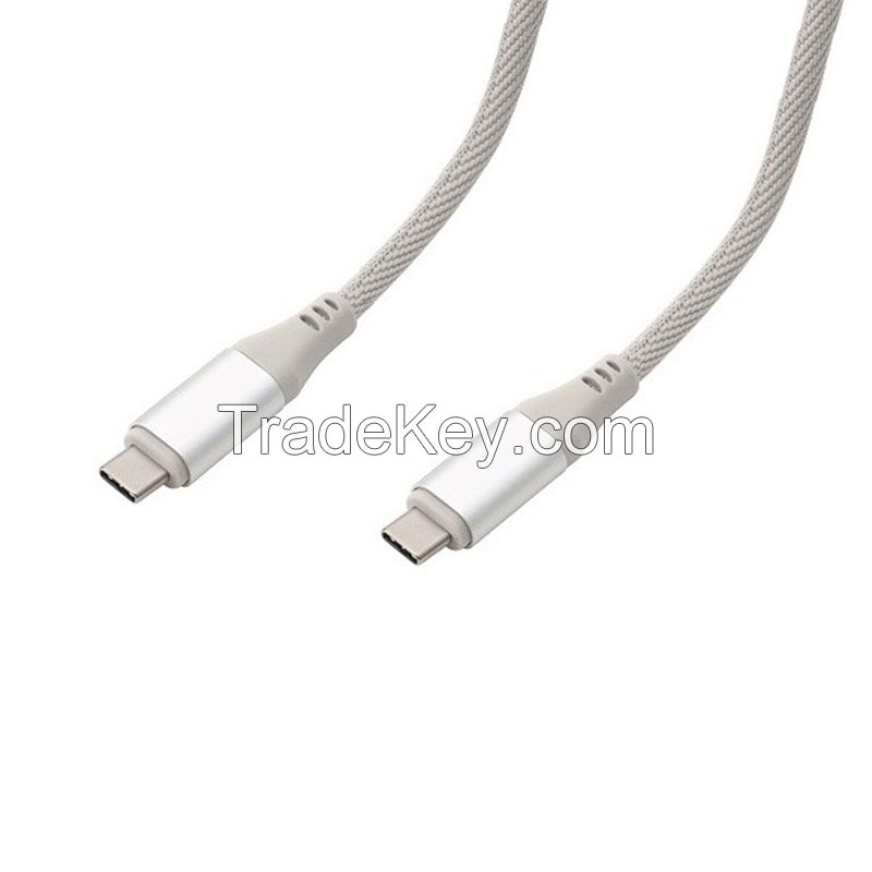 Type C Cable Braided Aluminium Shell Type C Pd Fast Charging Cable