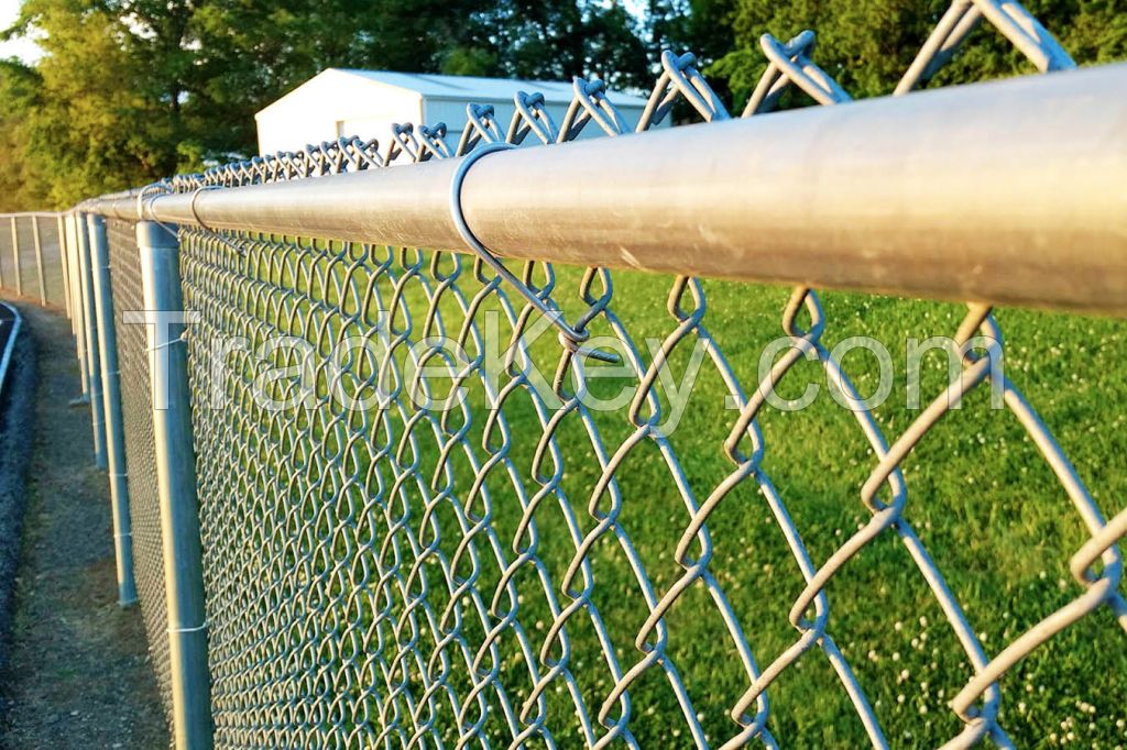 Chain Link Mesh With Galvanised Coating/Chain Link Fence/Hot Dipped Galvanized Chain Link Fencing