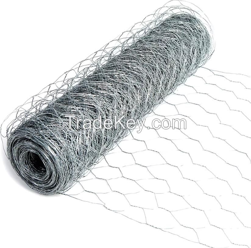 Galvanized Hexagonal Wire Mesh/Agriculture Farm Fencing Mesh/Hexagonal Poultry Enclosures Wire Mesh