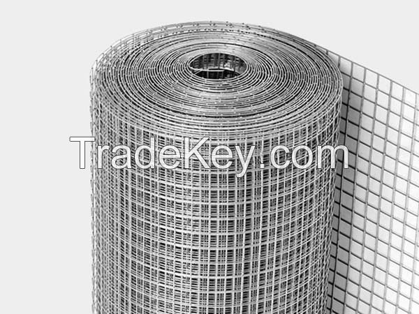 Galvanized Steel Wire Welded Mesh Panels For Fencing/PVC Coated Green and Black Welded Mesh Fencing