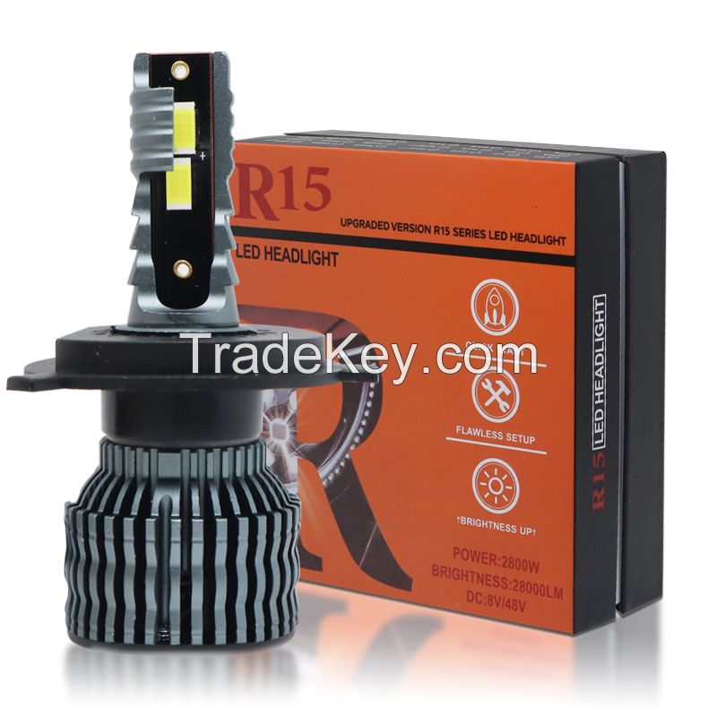 OEM ODM Super Bright High Power high quality Auto Car LED Headlight Bulbs 10000LM H1 H3 H7 H11 9005 9006 H4 H13 Led lighting