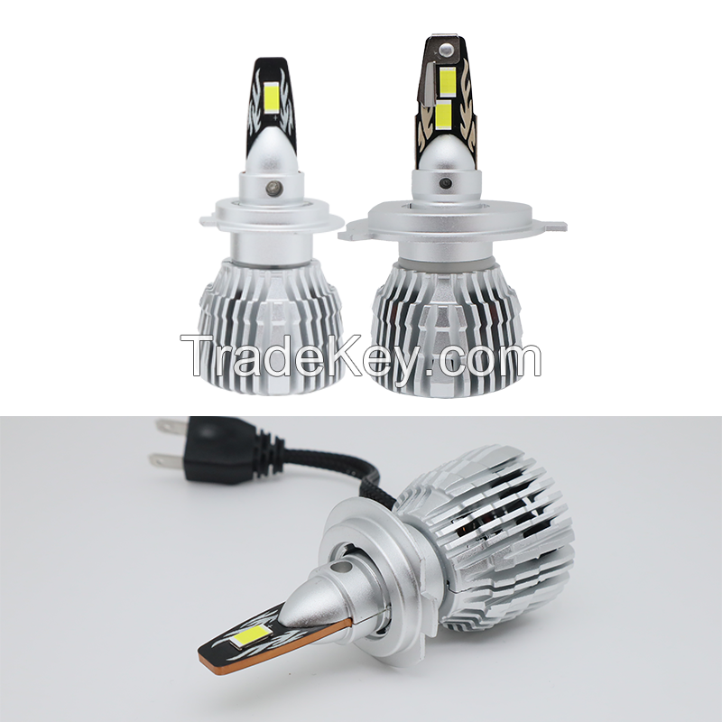 Directly plug and play car led head light h7 led canbus 40watts 4000lm Lineas De Luces Led Para Autos Led high quality lamps