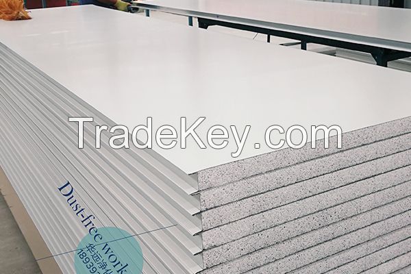 Machine-made foam sandwich panel