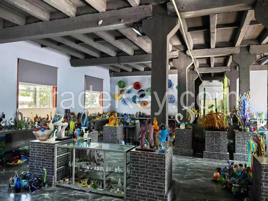 Glass handmade handicrafts, factory custom processing handicrafts