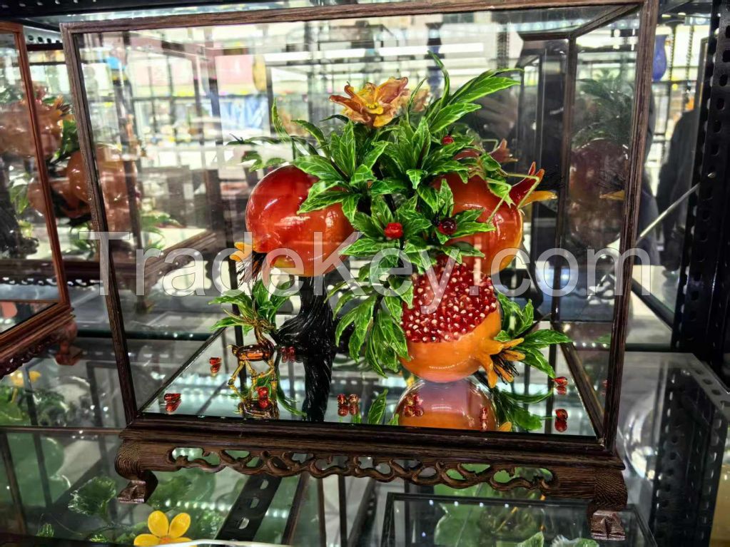Glass handmade handicrafts, factory custom processing handicrafts
