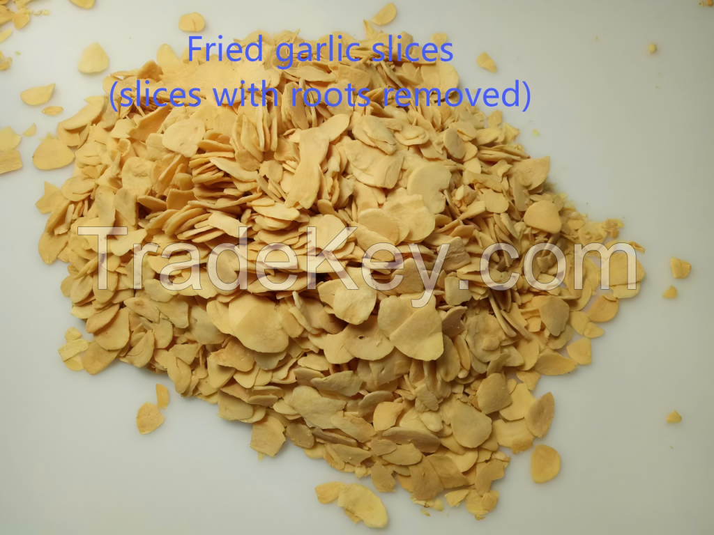 Fried Garlic Dices     Fried Garlic Slices