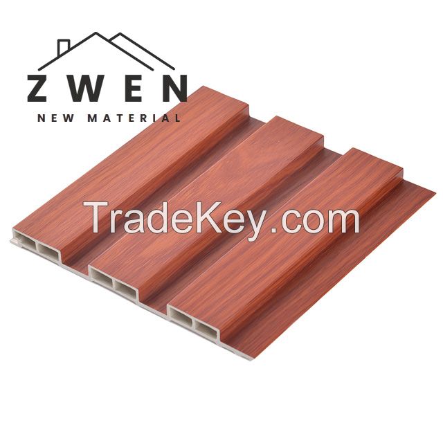 Wood&PVC Composite WPC Cladding WPC Fluted Wall Panel