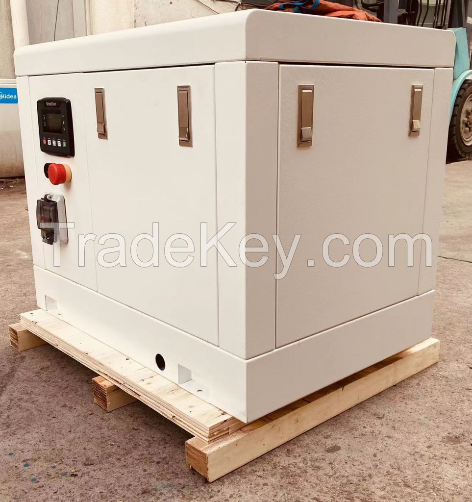 binshi power marine diesel generator 6kw 110-480V single/three phase super mini and light weight generators