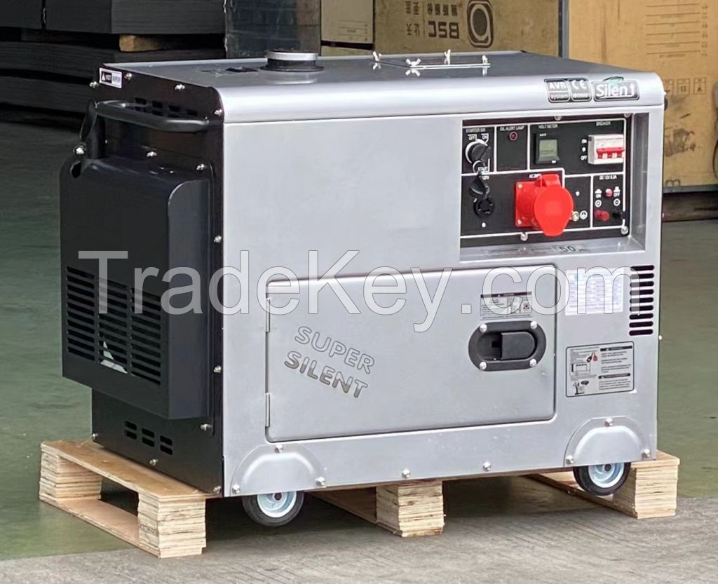 Cheap Price Home Backup Use Small Portable Diesel Generators 3/5/6/7/8/9kW