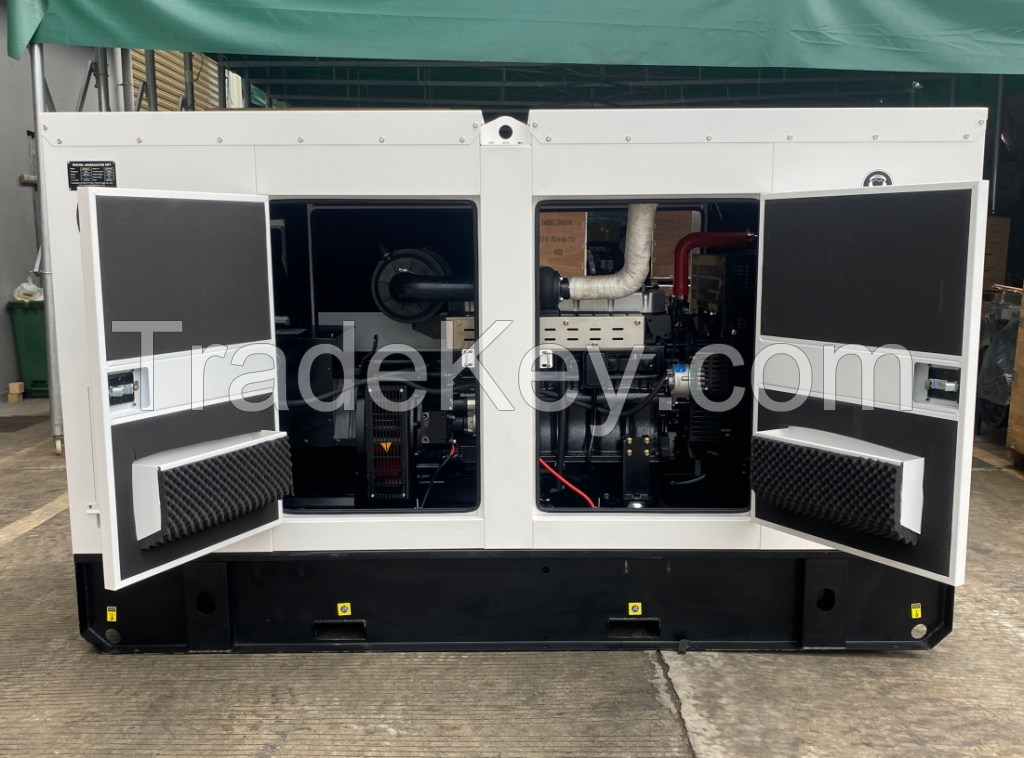 26/28kw home apartment electric power generators silent type diesel generators 