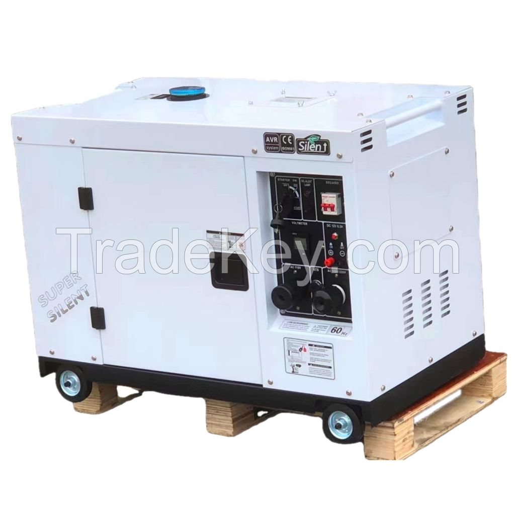 50hz 60hz 15Kva Portable Soundproof Electric Alternative Energy Diesel Generator Set