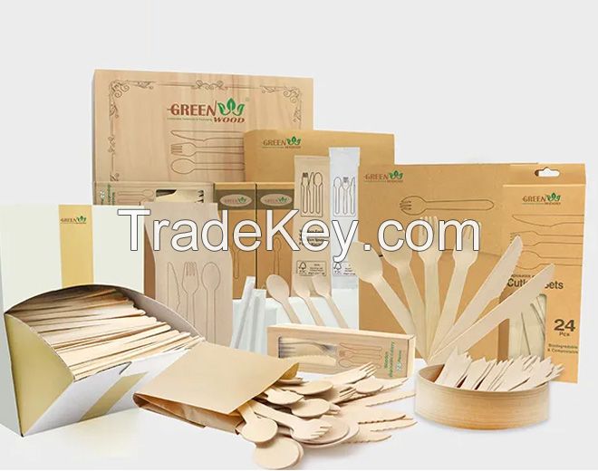 disposable wooden cutrely