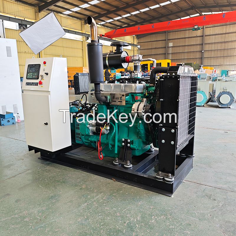 30KW Natural Gas Generator Set Gas Turbine Generators Equipped with Kingband Gas Control System