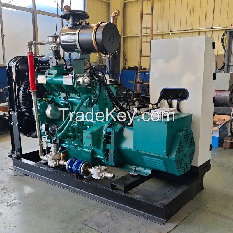 30KW Natural Gas Generator Set Gas Turbine Generators Equipped with Kingband Gas Control System