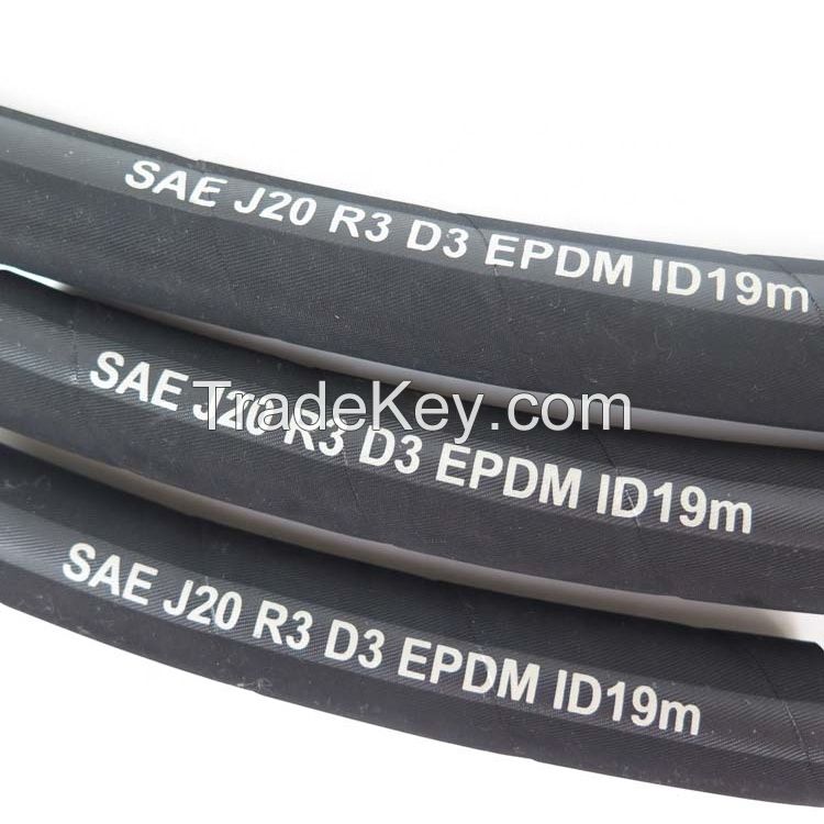 Renovl Car Rubber Water Hose China Manufacturers SAE J20 R1 Coolant Rubber EPDM Radiator Hose