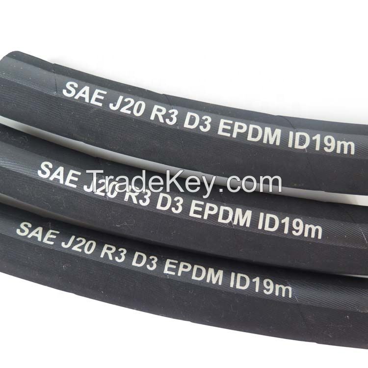 Renovl Car Rubber Water Hose China Manufacturers SAE J20 R1 Coolant Rubber EPDM Radiator Hose