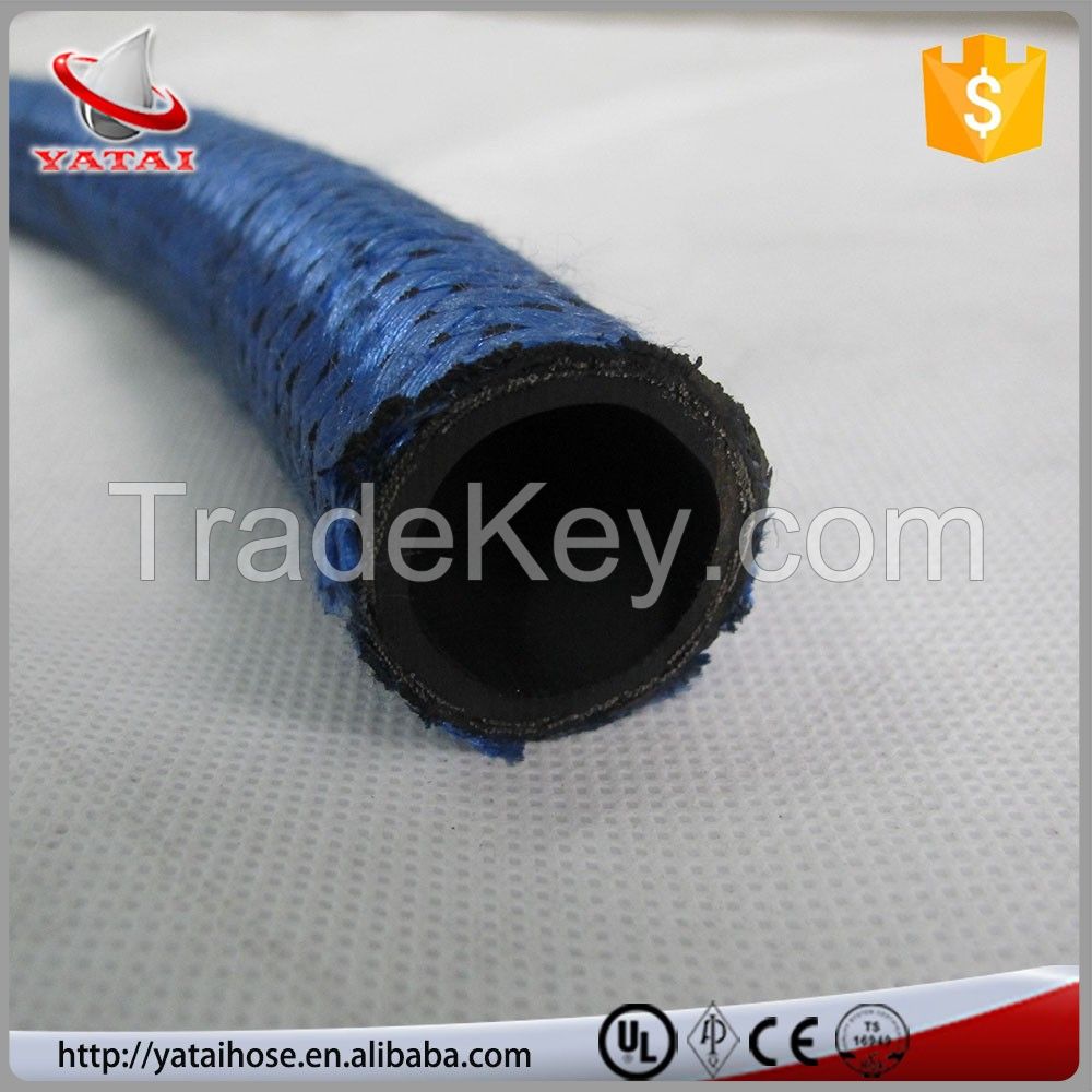 Renovl Hydraulic Textile Covered SAE 100 R5 Large Diameter Rubber Hose with Cotton Braid Cover