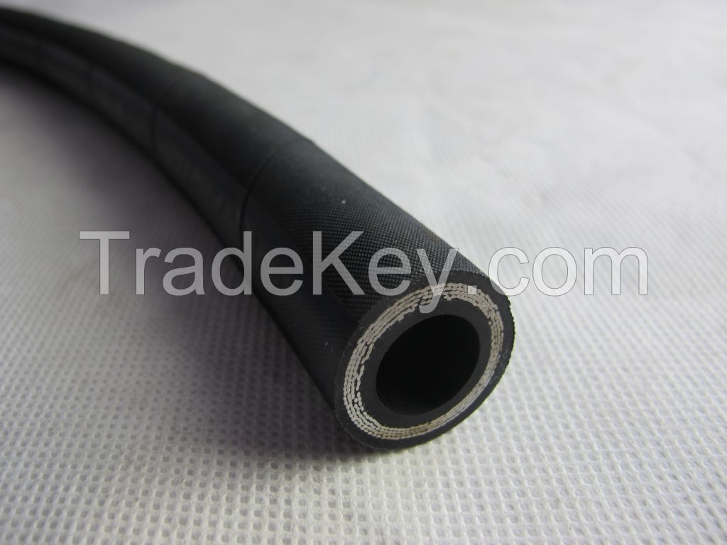 Renovl En 856 4sh+ Spiral Reinforced 31.8mm Inside Diameter Hydraulic Rubber Hose for Petroleum-Based Hydraulic Oil