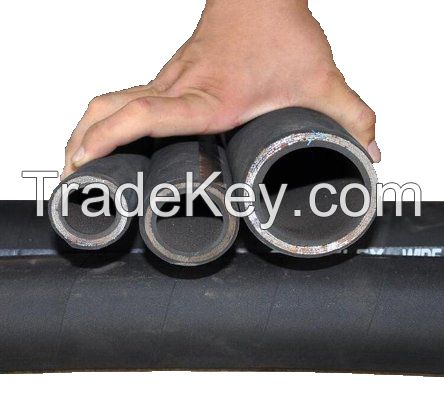 Renovl En 856 4sh+ Spiral Reinforced 31.8mm Inside Diameter Hydraulic Rubber Hose for Petroleum-Based Hydraulic Oil