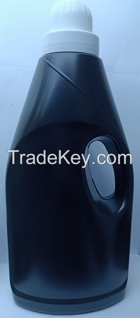 laundry plastic bottle of 2 liter capacity