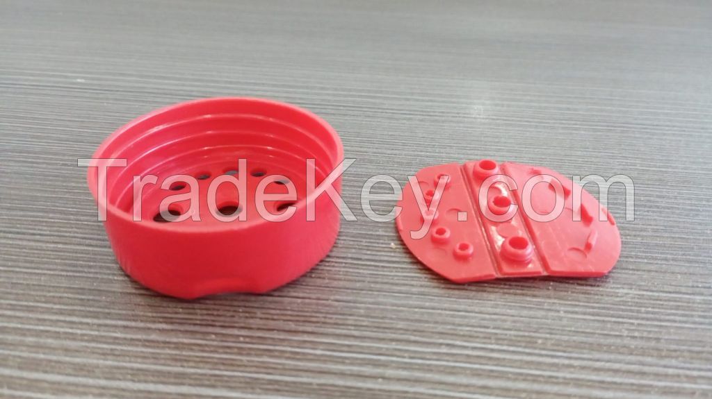 High Quality Plastic Quick-Seal Spice Caps