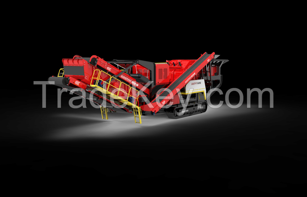 Crawler Concrete Impact Crushing Station For Mining Construction Industry Application Crushing Machine