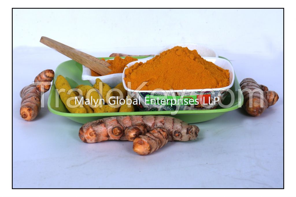 Turmeric Fingers and Powder