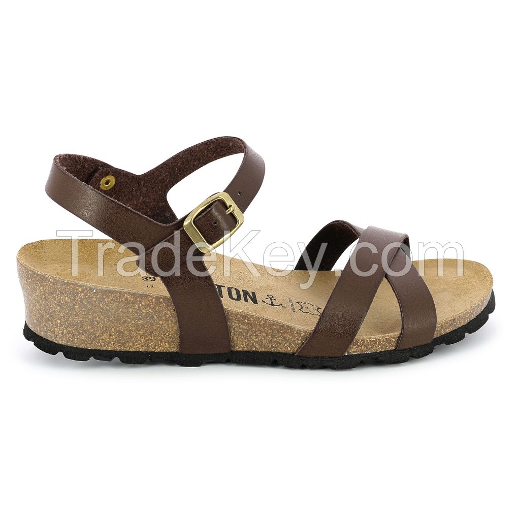 BAYTON LEATHER SANDALS