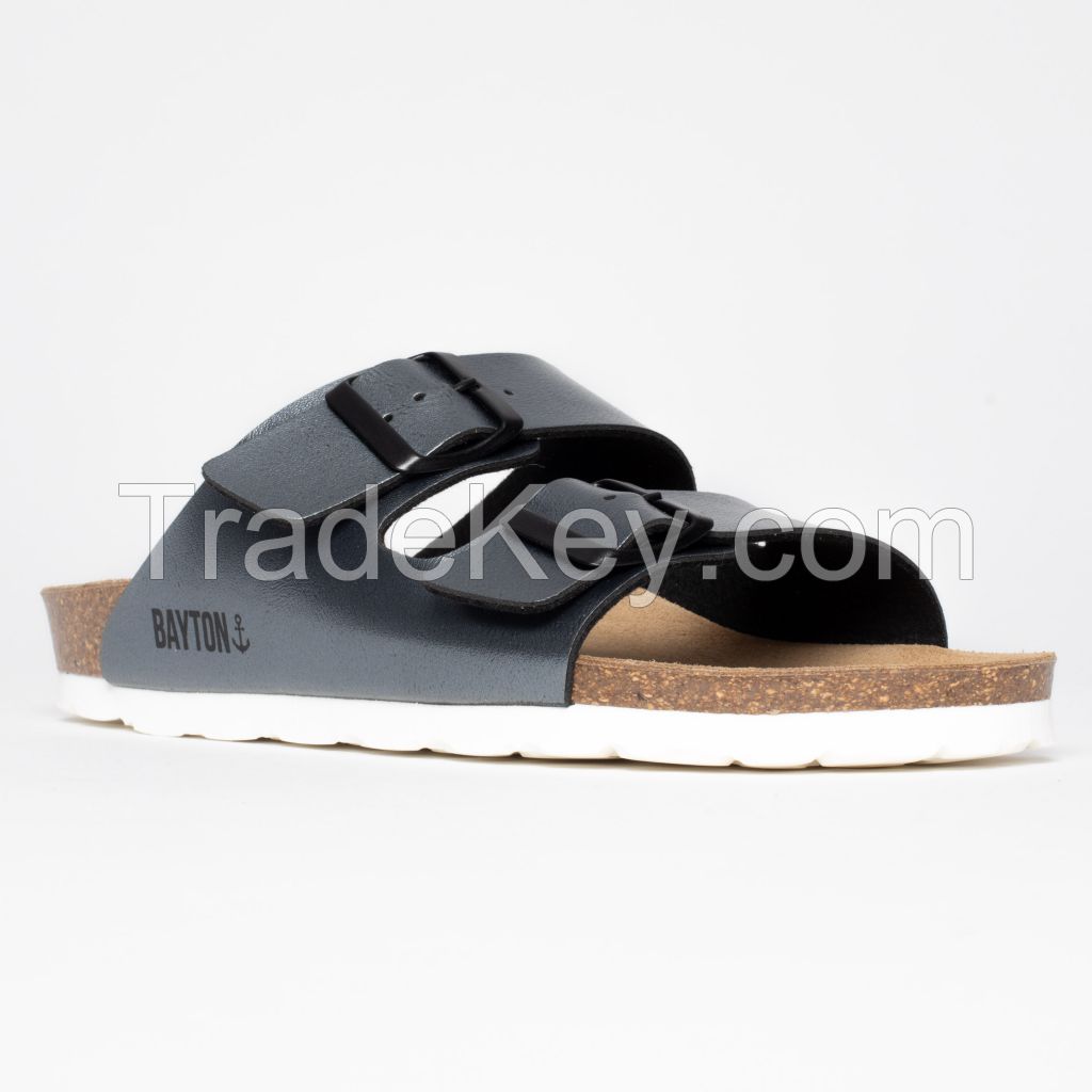 BAYTON LEATHER SANDALS