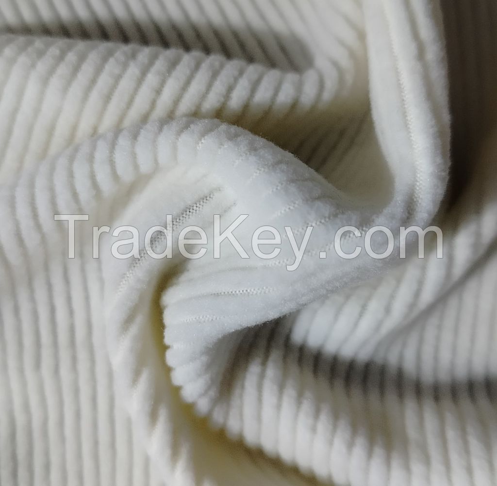 Corduroy Fabric 100%Polyester 240-350 gsm