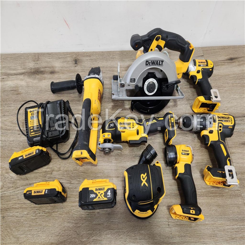 WhatsApp: +972 55-275-6923 DEWALT 20V MAX Power Tool Combo Kit, 10-Tool Cordless Power Tool Set with 2 Batt