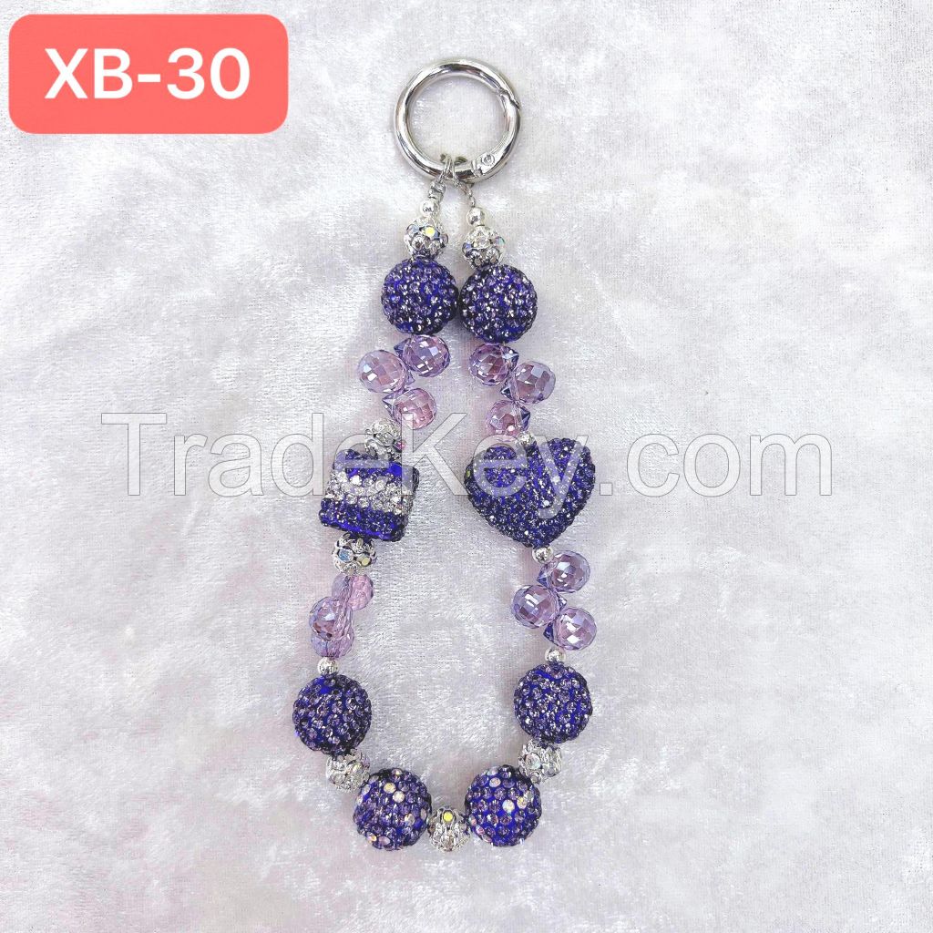 Handmade Beads Keychains/Phone Straps/DIY Keychains/Bag Charms