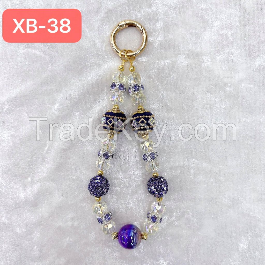 Handmade Beads Keychains/Phone Straps/DIY Keychains/Bag Charms
