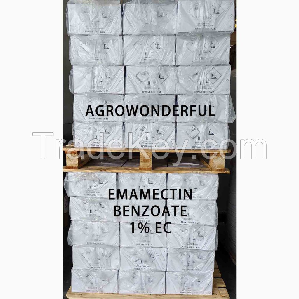 Emamectin Benzoate 0.5% +chlorbenzuron 24.5% SC compound pesticide made in China