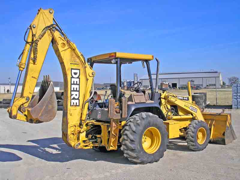 1998 John Deere 410e Backhoeloader By Warren Equipment And Exports Usa 