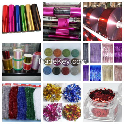 COLORS METALIZED PET FILM