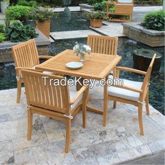 Dining Set Outdoor Teak Garden