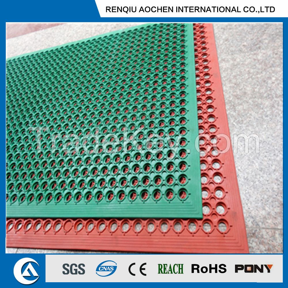 Anti-slip rubber mat