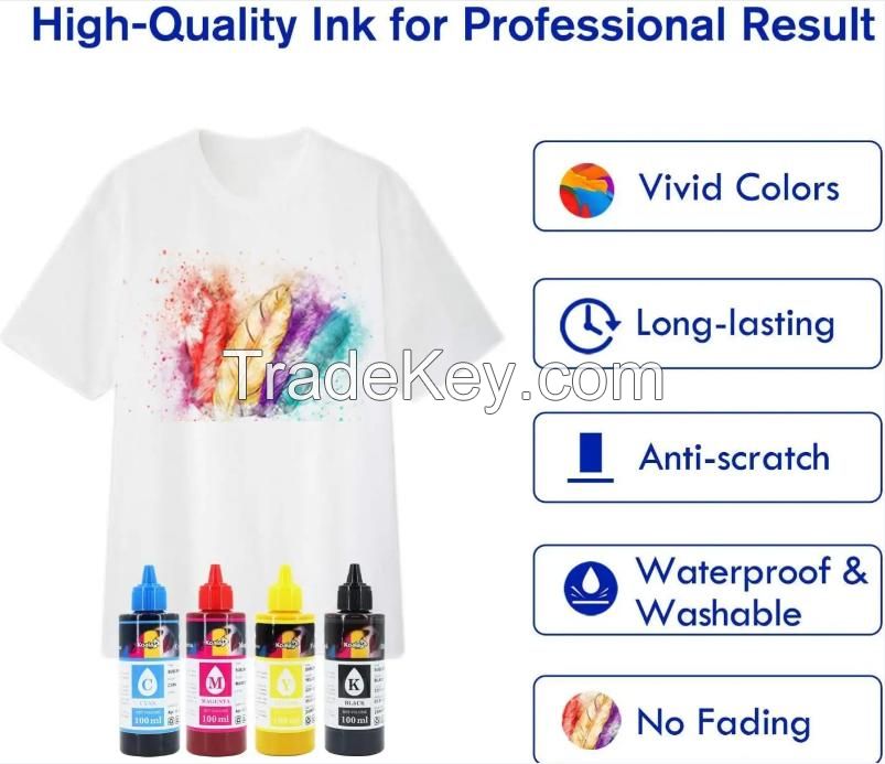 Koala Factory Supply Yellow Color Dye Sublimation Ink for EP Printer for Polyester Fabric
