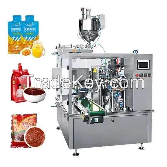 Automatic Liquid Premade Bag Detergent Laundry Doypack Packing Machine