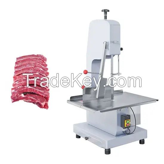 Automatic Meat Bone Saw Machine Commercial Frozen Meat Cutter Kitchen Equipment