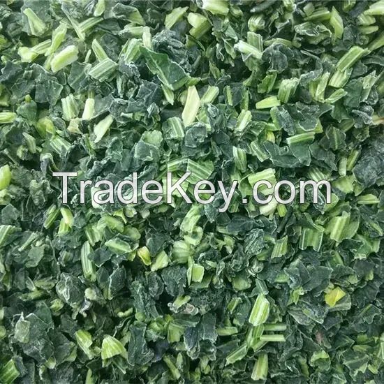 Dehydrated Spinach and Celery Stalks Mix